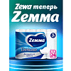 Бумага туалетная Zemma Deluxe, 24 рулона, 3 слоя, белый - 10