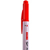 Маркер перманентный "Twin Name Pen", двусторонний, красный - 8