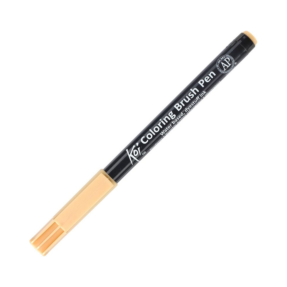 Маркер акварельный "Koi Color Brush", телесный