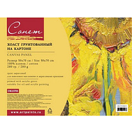 Холст на картоне 
