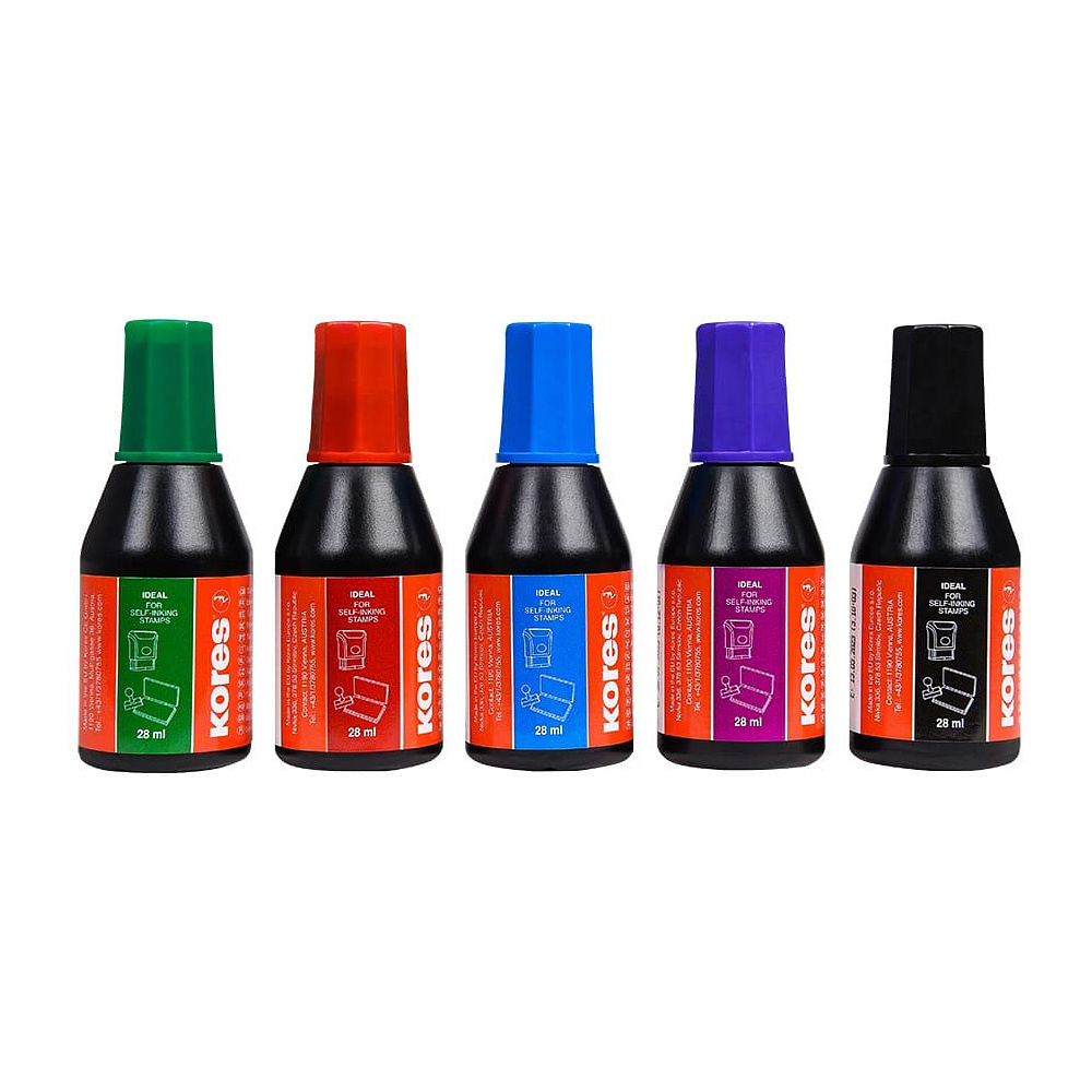 Краска штемпельная, 28 мл, зеленый - 2