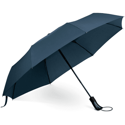 Зонт складной "99151", 98 см, синий 