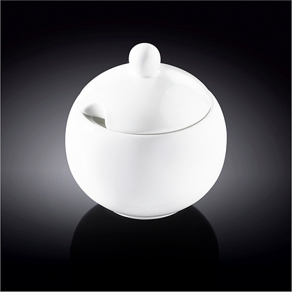 Сахарница Wilmax "WL-995029 Olivia", фарфор, 540 мл, белый - 3