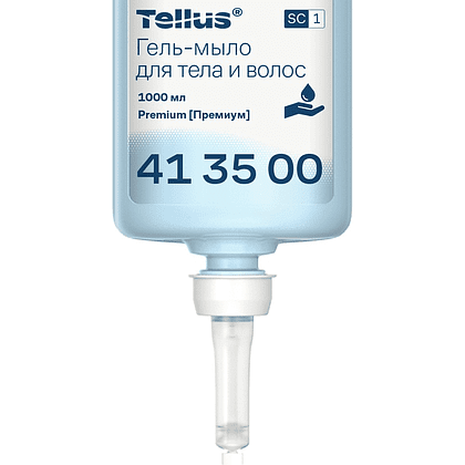 Мыло-гель Tellus Премиум для тела и волос 1 л, SC1 - 4