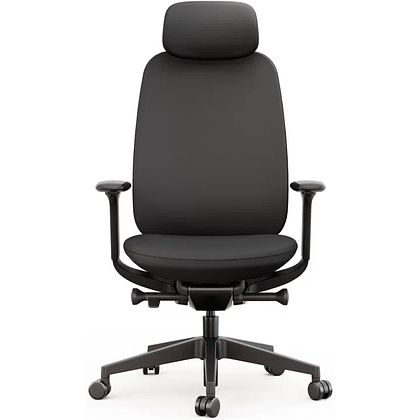 Кресло для руководителя SitZone E-AC-001A-P1-BK ткань, черный - 2
