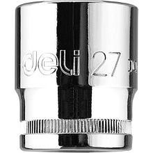 Головка торцевая шестигранная Deli