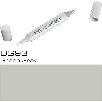 Маркер перманентный "Copic Sketch", BG-93 зелено-серый