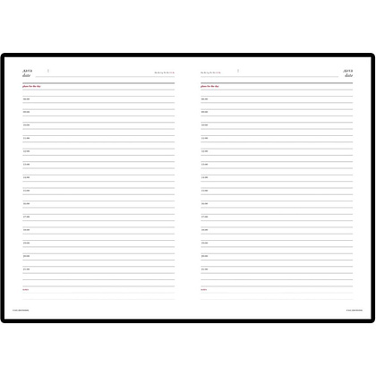 Ежедневник недатированный "Velvet", А5, 272 страницы, коричневый - 2