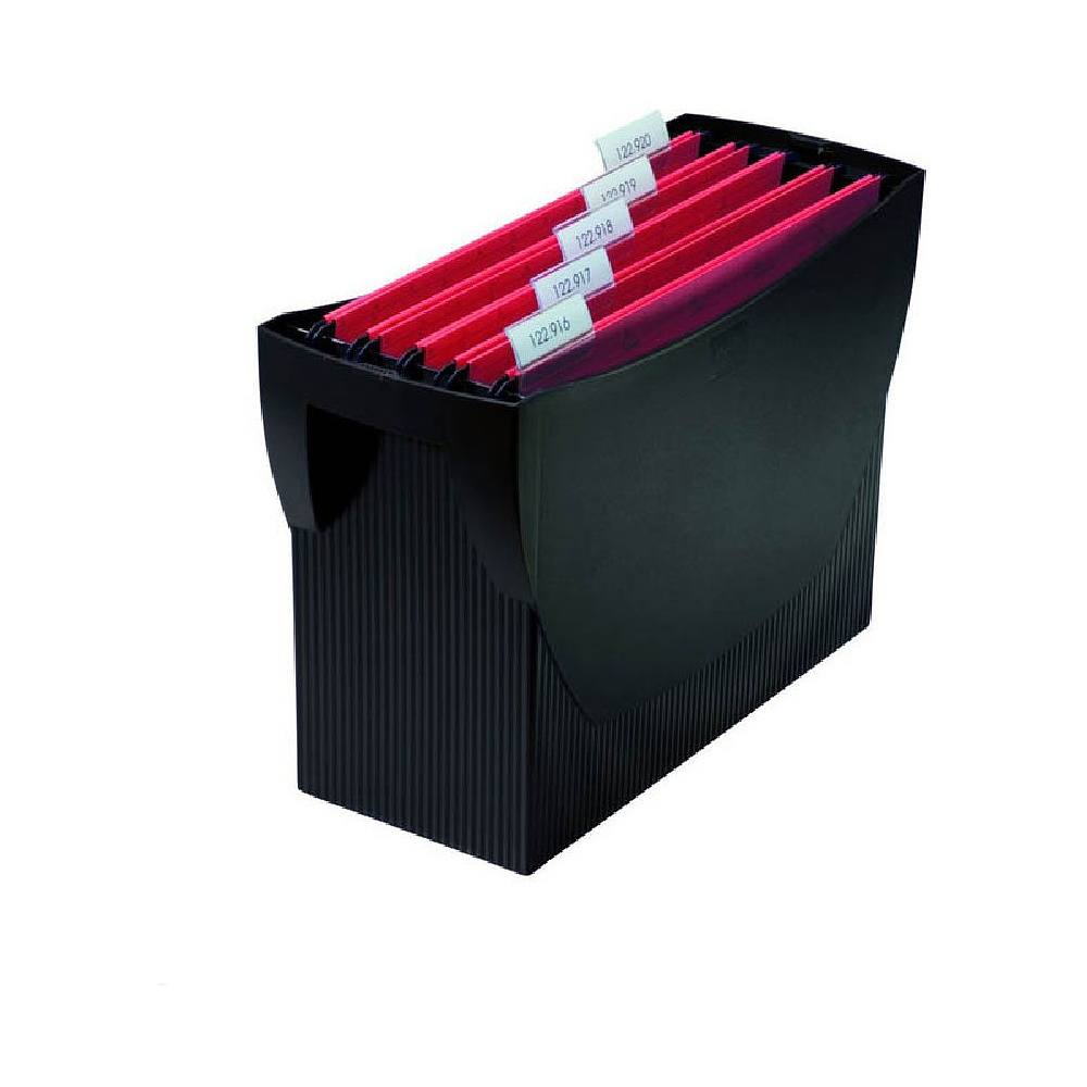 Картотека "Swing", без крышки, 15 папок