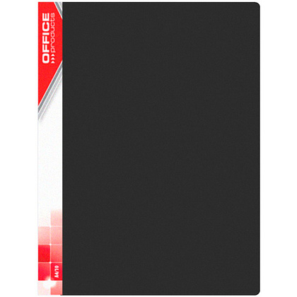 Папка c файлами "Office Product", 40 карманов, черный