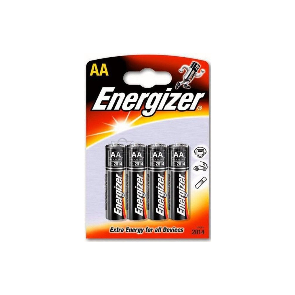 Батарейки алкалиновые Energizer "AA/LR6", 4 шт.