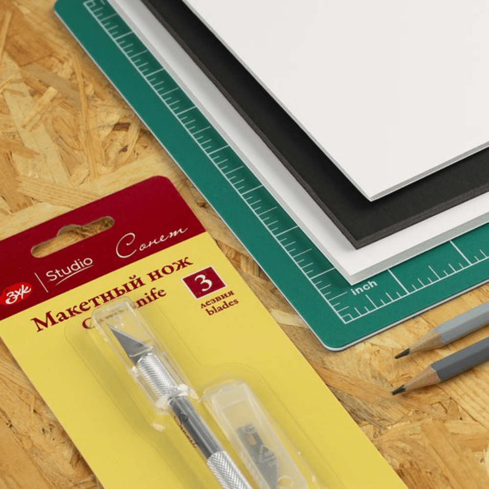 Пенокартон "Сонет", набор 5 штук, А4, 0.3 см, белый - 8