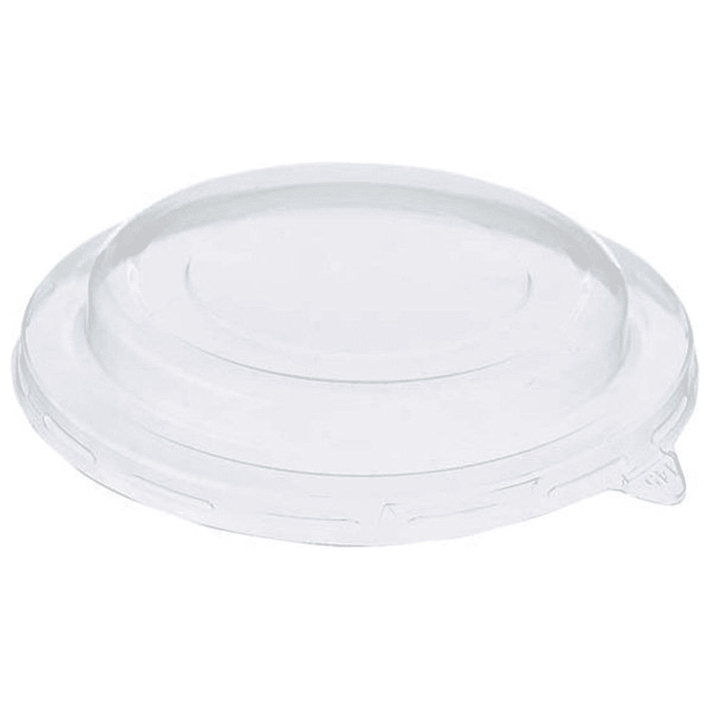 Крышка пластиковая для контейнера, 750 мл, d 150 мм, купольная, 50 шт