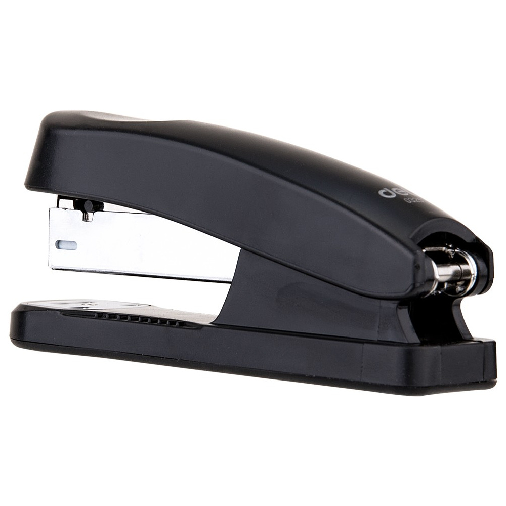 Скобосшиватель "Deli", 25 листов, черный - 3