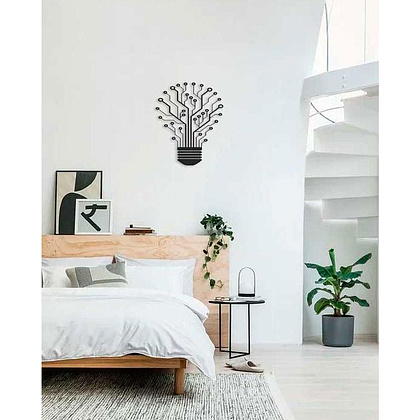 Пано настенное Woodary "2315", 50.5x30.5 см, черный - 2