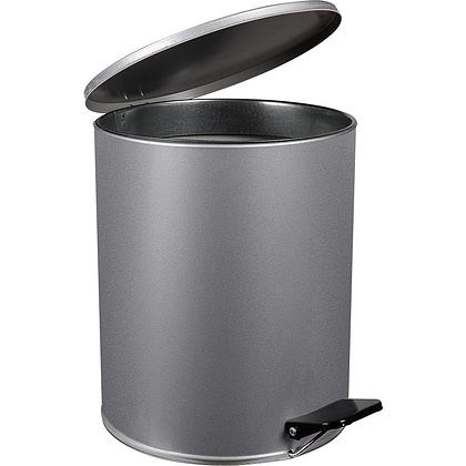 Урна с педалью, 15 л, серый - 2