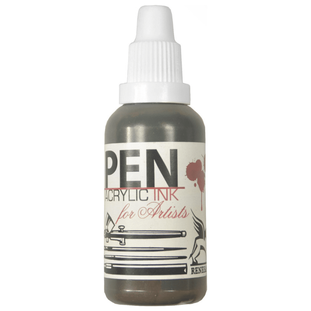 Акрил жидкий "Acrilic Ink", 12 кислотный зеленый