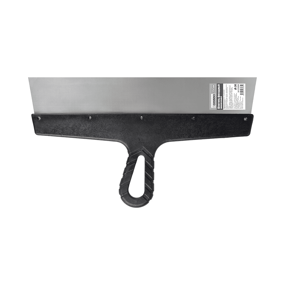 Шпатель фасадный 4Walls, SFU350W, нержавеющий, универсальный, 350 мм 