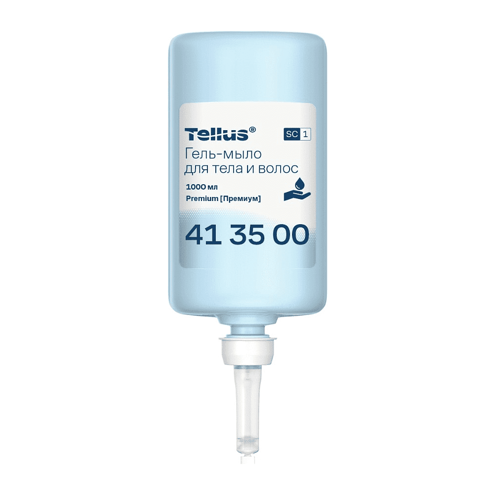 Мыло-гель Tellus Премиум для тела и волос 1 л, SC1 - 5