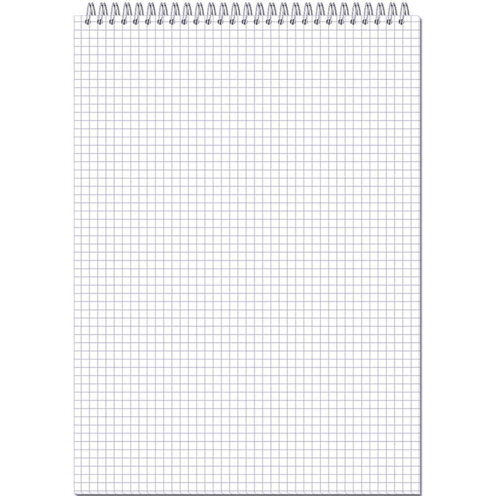 Блокнот "Стильный Офис", А4, 40 листов, в клетку, серый - 2