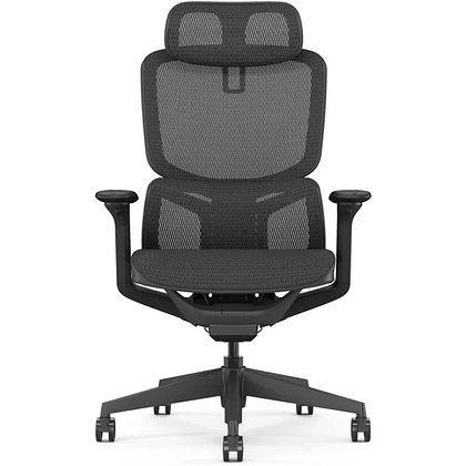 Кресло компьютерное SitZone E-JX-001А, сетка, пластик, черный - 2