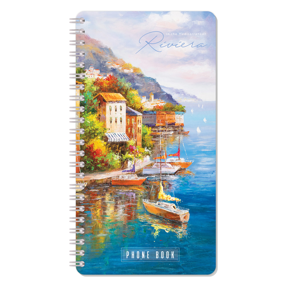 Книга алфавитная "Живопись. Riviera", А5, 80 листов