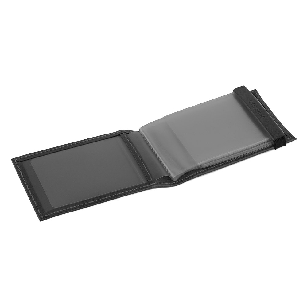 Визитница "062-BL", 65x110 мм, 16 карт, черный - 2