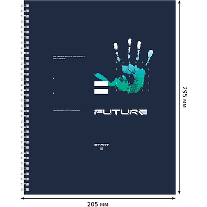 Тетрадь "Будущее", А4, 96 листов, клетка, ассорти  - 2