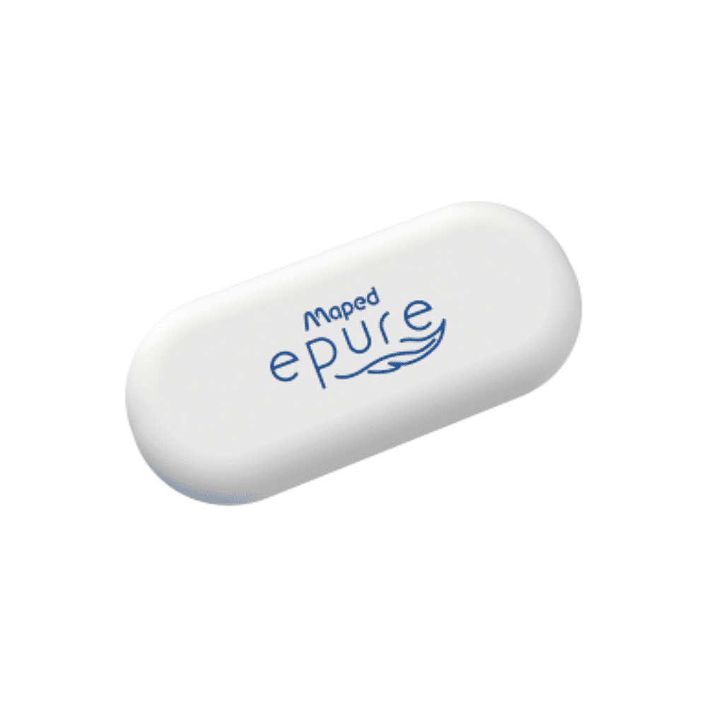 Ластик "Epure", 2 шт, белый - 2