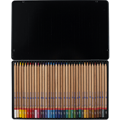 Цветные карандаши "Мастер-Класс", в жестяном пенале, 36 цветов - 2