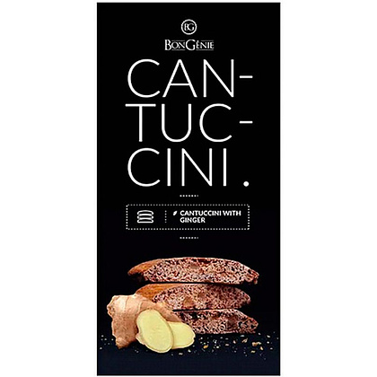 Печенье "Bongenie. Cantuccini" с имбирем, 180 г