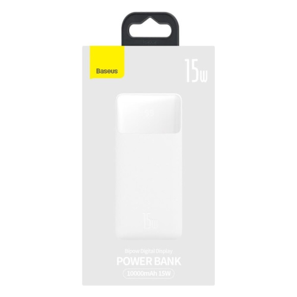 Внешний аккумулятор Baseus "PPBD050002", 10000 mAh, белый - 5