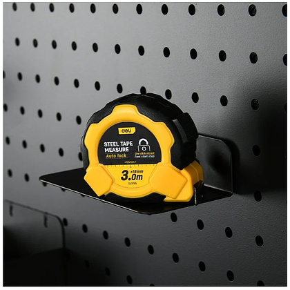 Рулетка Deli YS EDL3795, 3 м х 16 мм, желтый, черный - 9