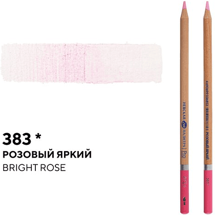Карандаш акварельный "Белые ночи", 383, розовый яркий - 2