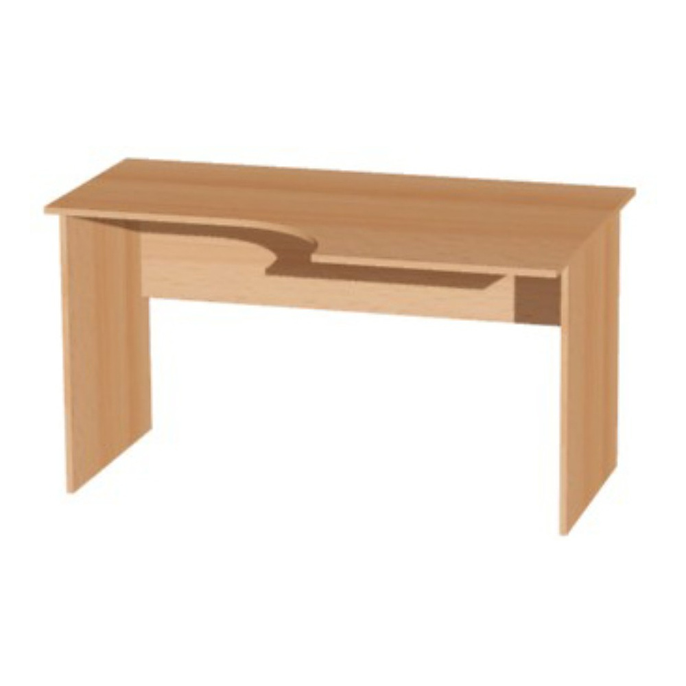 Коллекция Макси стол письменный М23-R, 1380х900х750 мм, бук