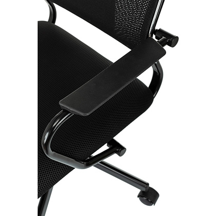 Компьютерное кресло Бюрократ CH Balance, сетка, ткань, черный, металл, черный - 6