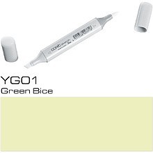 Маркер перманентный "Copic Sketch", YG-01 зеленый бледно-синий