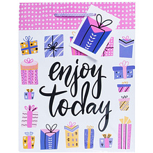 Пакет бумажный подарочный "День рождения"