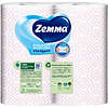 Полотенца бумажные  Zemma XXL, 2 рул, 2 слоя, декор - 5