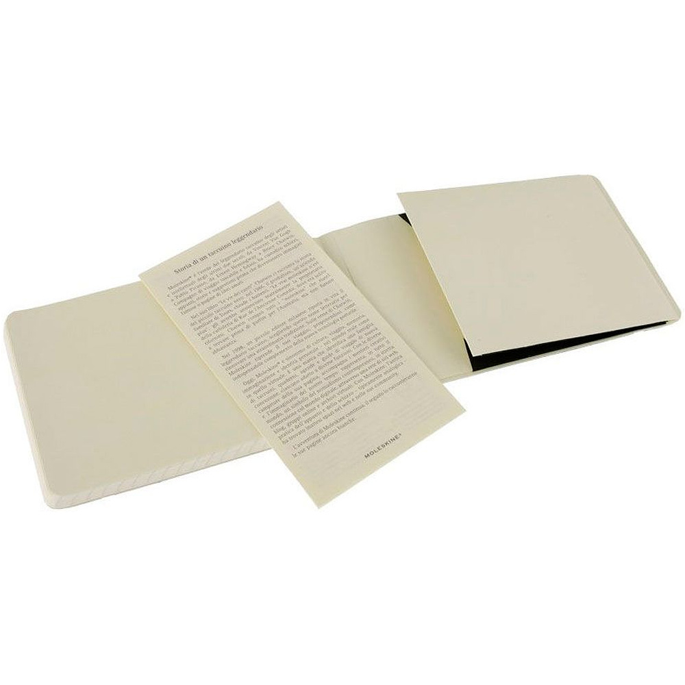Блокнот "Reporter Soft Pocket", А6, 96 листов, линейка, черный - 3