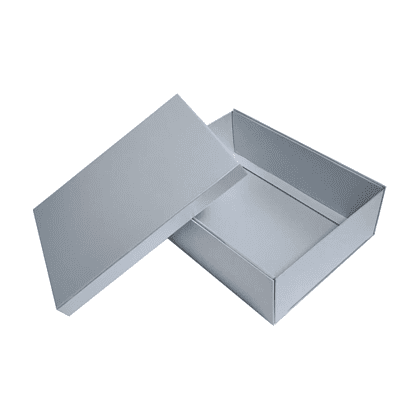 Коробка подарочная картонная, 223х308х95 мм, серебро - 4