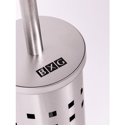 Ерш для унитаза "BXG-TB-8484", металл, напольный, хром, матовый - 6
