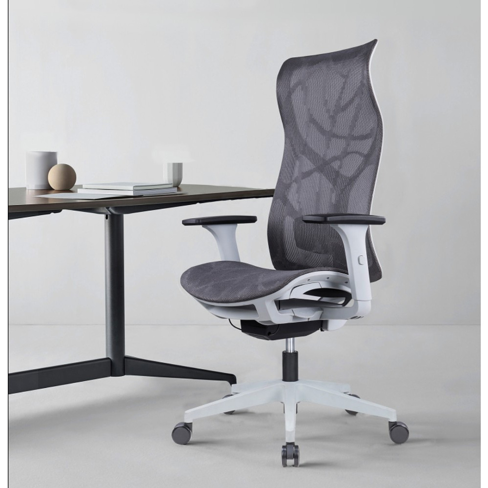 Кресло для руководителя SitZone CH-283A-HS-P1 сетка, серый - 7