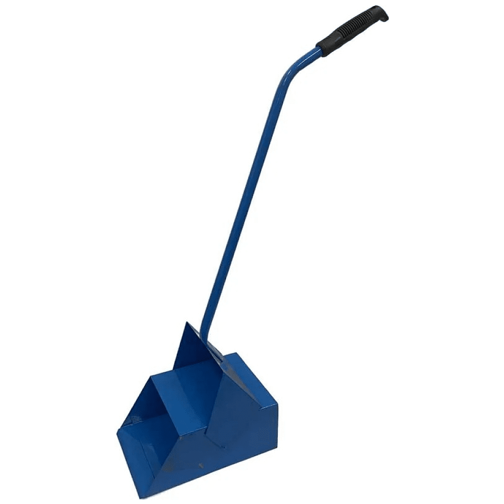 Совок-ловушка для мусора металлический с закрывающейся крышкой, 190х670х950 мм