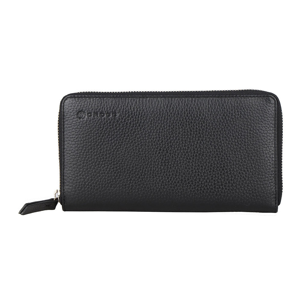 Кошелек "Classics Black", кожа, черный