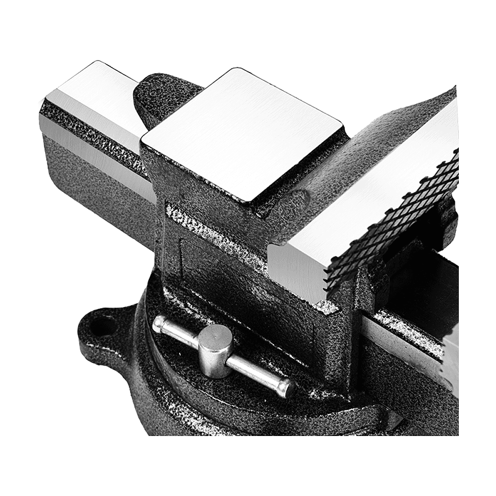 Тиски стальные Deli YS EDL2904Z, поворотные, с наковальней, 4"-100 мм - 3