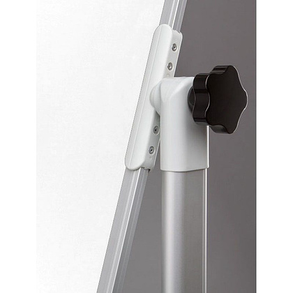 Магнитная доска оборачиваемая мобильная белая, 90x120 см - 3