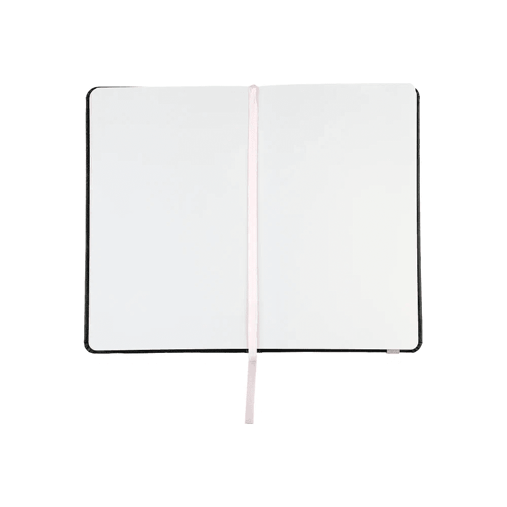Скетчбук "Стихия", 13х21 см, 140 г/м2, 80 листов, черный, срез розовый - 2
