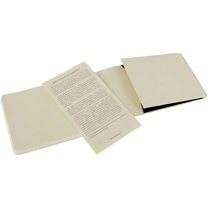 Блокнот "Reporter Soft Pocket", А6, 96 листов, линейка, черный - 3