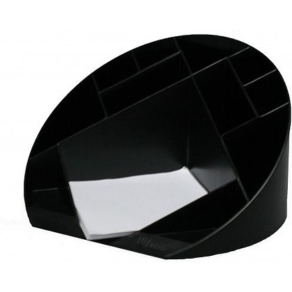 Подставка для канцелярских мелочей "Форум", 550x160x95 мм, черный